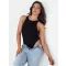 Dámské body DSTREET CLAVELLI RY2487 ČERNÁ