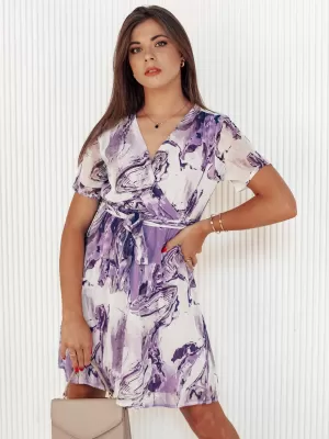 Dámské šaty DSTREET CHICLOVE EY2526 FIALOVÁ