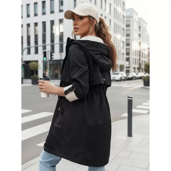  Dámská parka DSTREET MEROY TY4290 ČERNÁ 