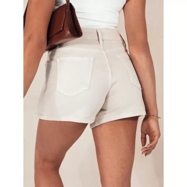  Dámské šortky DSTREET SUMERLUXE SY0374 BÉŽOVÁ 