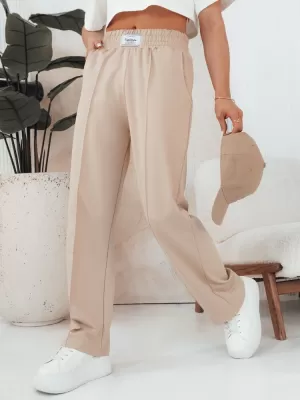 Dámské kalhoty DSTREET GLAPPO UY2094 BÉŽOVÁ