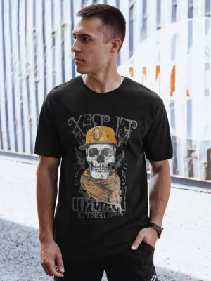 Pánské triko DSTREET RX5617 ČERNÁ