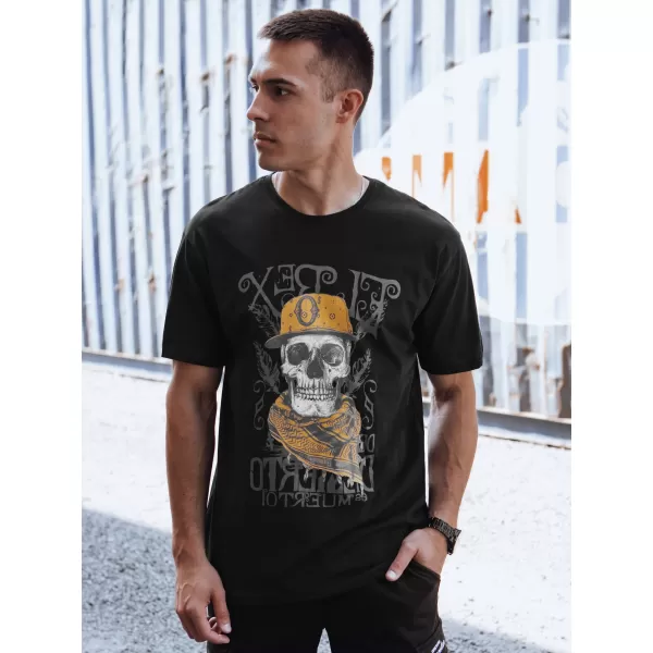  Pánské triko DSTREET RX5617 ČERNÁ 
