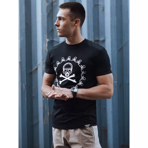  Pánské triko DSTREET RX5580 ČERNÁ 