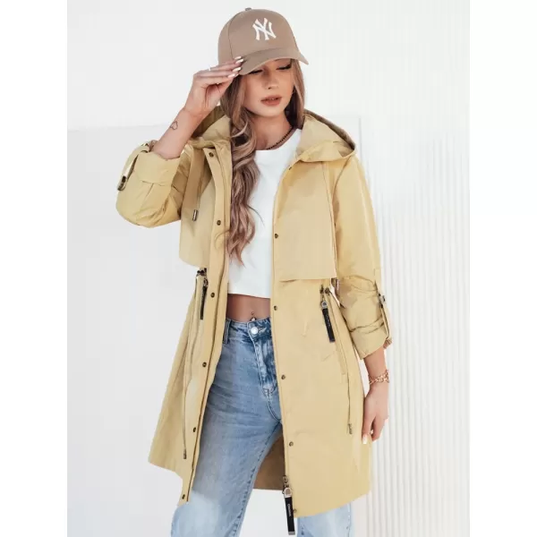  Dámská parka DSTREET TILSON TY4193 ŽLUTÁ 