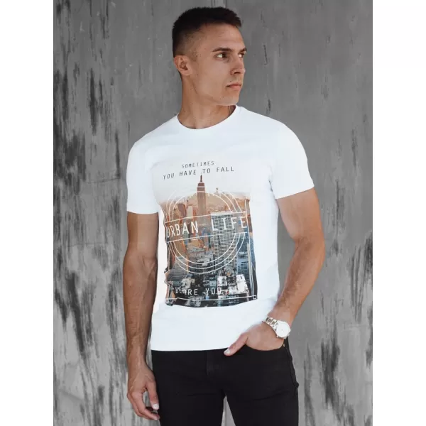  Pánské triko DSTREET RX5550 BÍLÁ 