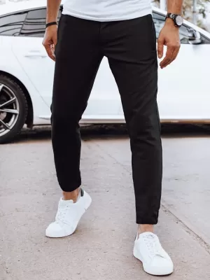 Pánské kalhoty DSTREET UX4263 ČERNÁ