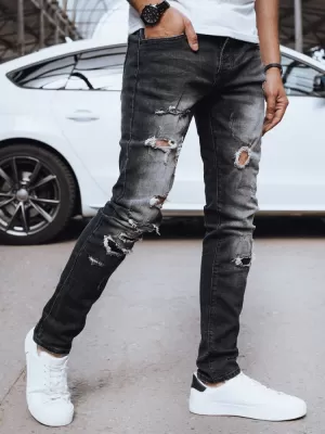Pánské džíny DSTREET UX4223 ČERNÁ