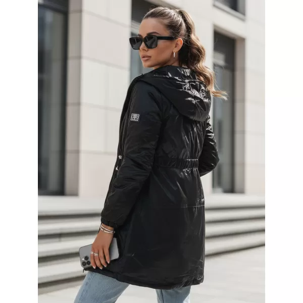  Dámská parka DSTREET HENRY TY4106 ČERNÁ 