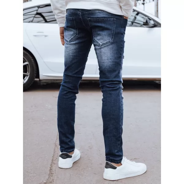  Pánské džíny DSTREET UX4296 MODRÁ 
