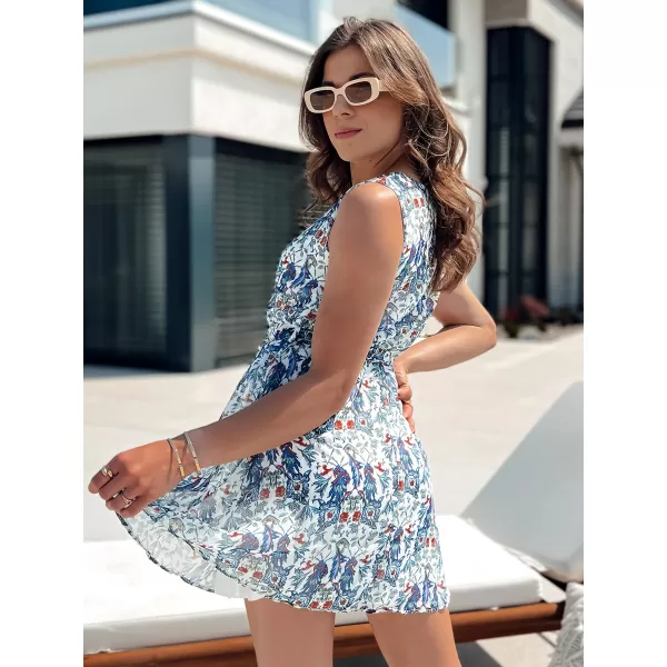  Dámské šaty DSTREET ISABELLA EY2497 BÍLÁ 