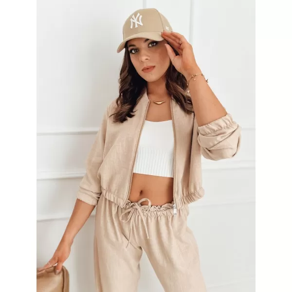  Dámský bomber DSTREET MADDIE RY2319 KARAMELOVÁ 