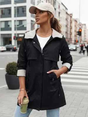 Dámská parka DSTREET MEROY TY4290 ČERNÁ