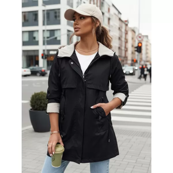  Dámská parka DSTREET MEROY TY4290 ČERNÁ 