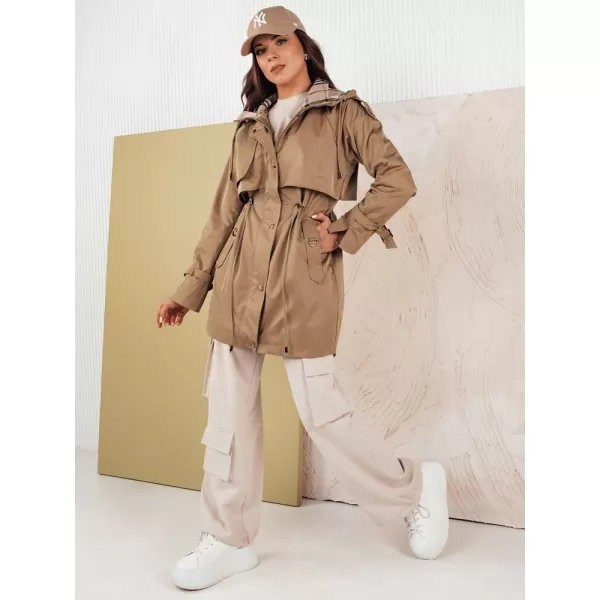  Dámská parka DSTREET MOZA TY4284 BÉŽOVÁ 