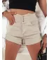 Dámské šortky DSTREET STYLE SHORTS SY0391 BÉŽOVÁ