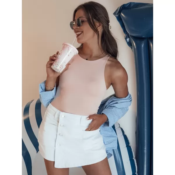  Dámské šortky DSTREET SUMERLUXE SY0338 BÍLÁ 