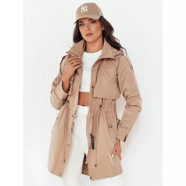  Dámská parka DSTREET BRENS TY4232 BÉŽOVÁ 