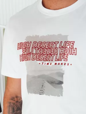 Pánské triko DSTREET RX5487 BÍLÁ