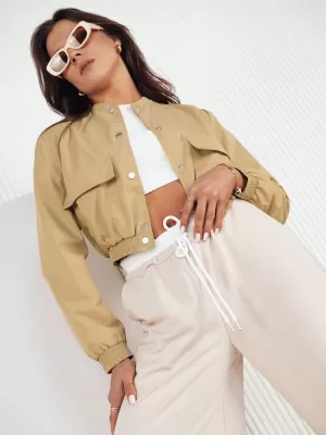 Dámská bunda DSTREET KADYS TY4187 KHAKI