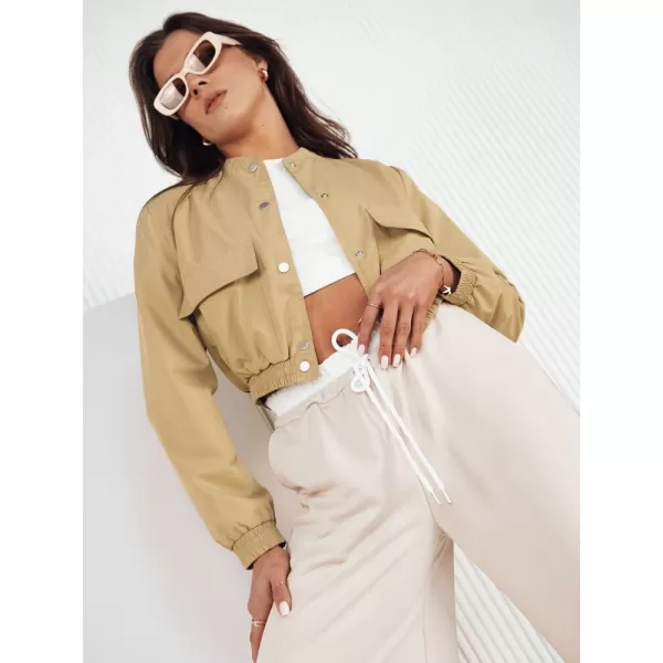  Dámská bunda DSTREET KADYS TY4187 KHAKI 