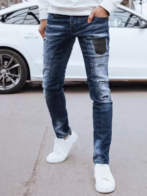 Pánské džíny DSTREET UX4296 MODRÁ