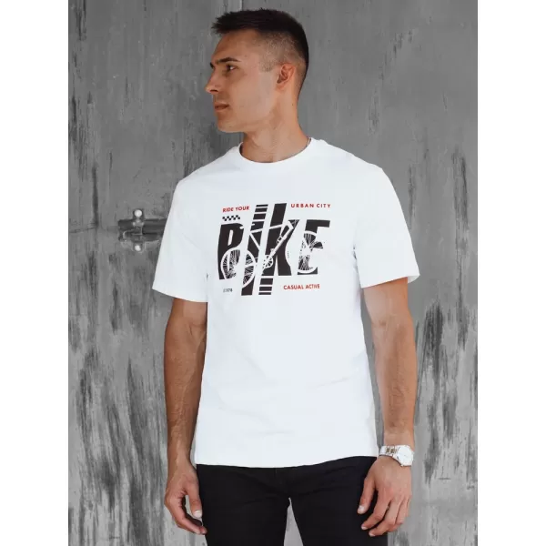  Pánské triko DSTREET RX5450 BÍLÁ 