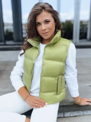 Dámská vesta DSTREET WILLOW TY3797 SVĚTLE ZELENÁ