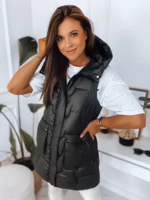 Dámská vesta DSTREET WENDY TY2826 ČERNÁ