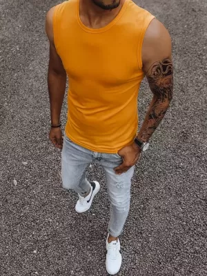 Pánské tílko DSTREET RX4915 ORANŽOVÁ