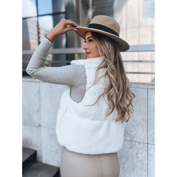  Dámská vesta DSTREET BEEWARM TY3801 BÍLÁ 