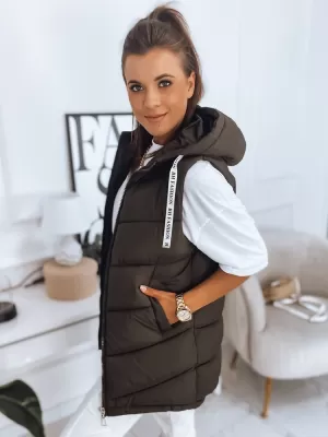 Dámská vesta DSTREET MIRELLI TY2911 KARAMELOVÁ