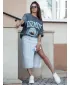 Dámská sukně DSTREET PROMA CY0466 MODRÁ
