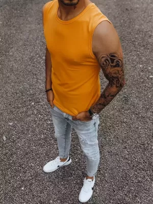 Pánské tílko DSTREET RX4915 ORANŽOVÁ