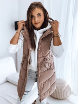 Dámská vesta DSTREET GAMIS TY3292 RŮŽOVÁ