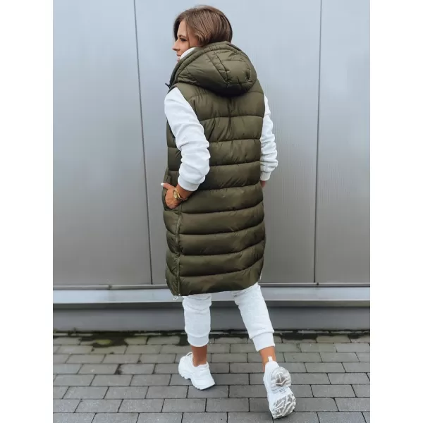  Dámská vesta DSTREET KERIN TY2918 ZELENÁ 