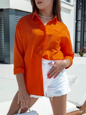 Dámská košile DSTREET TRENDSET DY0436 POMERANČOVÁ
