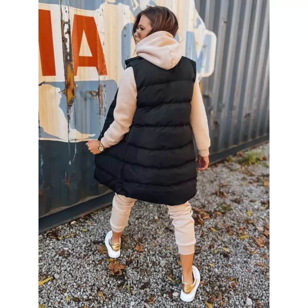  Dámská vesta DSTREET WILLY TY2391 ČERNÁ 