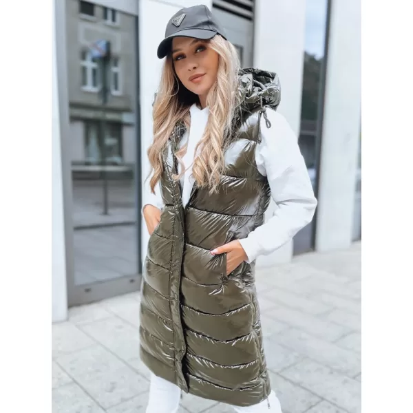  Dámská vesta DSTREET GANTINI TY3747 ZELENÁ 