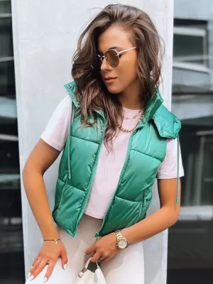 Dámská vesta DSTREET OSHE TY3702 ZELENÁ