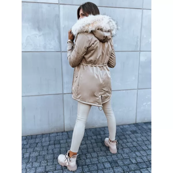  Dámská zimní bunda DSTREET VIXEN TY3873 BÉŽOVÁ 