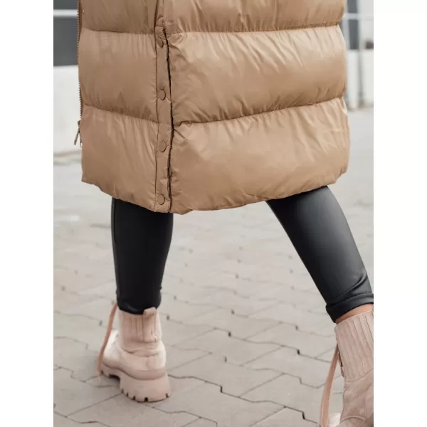  Dámský zimní kabát DSTREET STYLEBELLA BÉŽOVÁ 