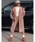 Dámský zimní kabát DSTREET LUXERII RŮŽOVÁ