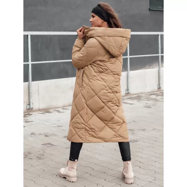  Dámský kabát DSTREET FEMACOAT BÉŽOVÁ 