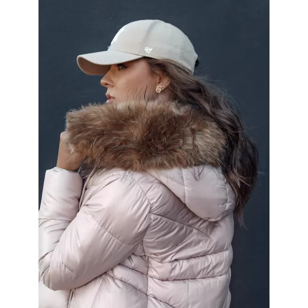  Dámská bunda DSTREET WINTERCHIC RŮŽOVÁ 