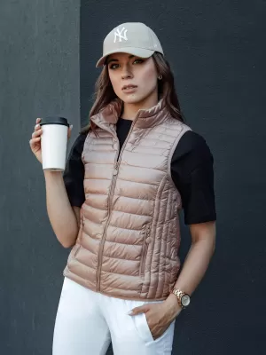 Dámská vesta DSTREET STYLISHZ TY4449 RŮŽOVÁ