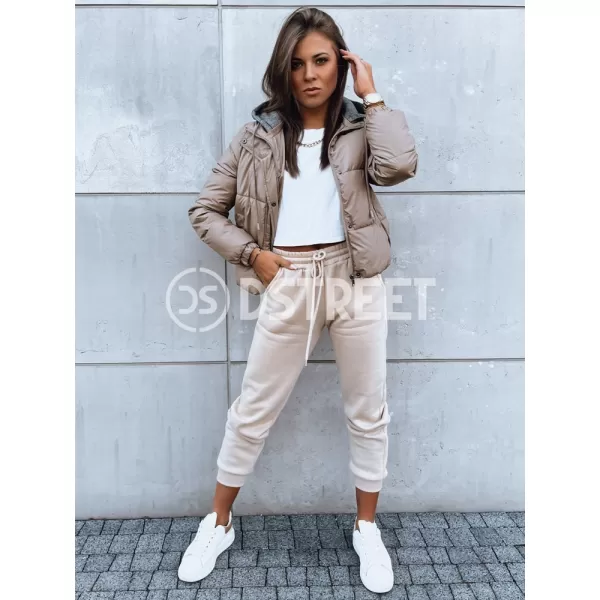  Dámská bunda DSTREET KHALEESI ty3878 KARAMELOVÁ 