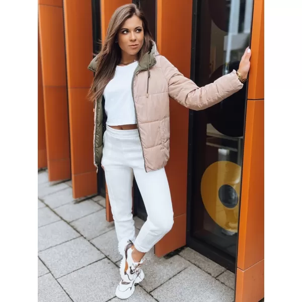  Dámská bunda DSTREET VICTORIA SNUG TY3716 ZELENÁ 