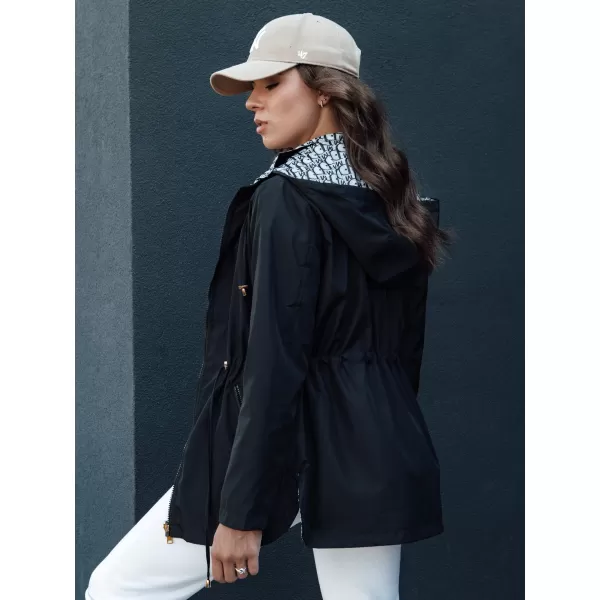  Dámská bunda DSTREET BEGET TY4406 ČERNÁ 