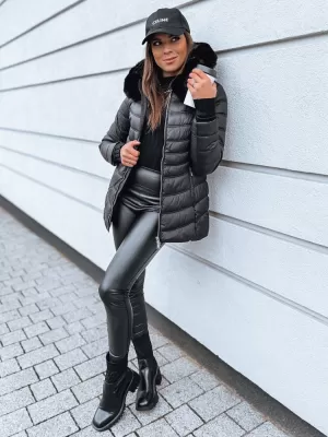 Dámská zimní bunda DSTREET LUNA TY3972 ČERNÁ